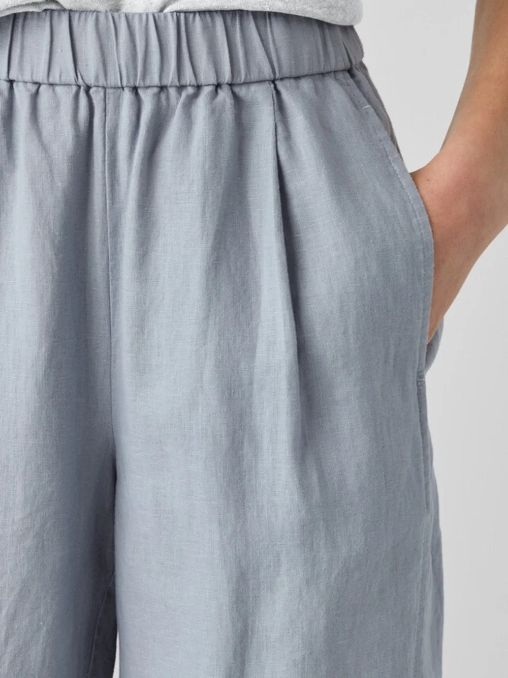 Organic Linen Lantern Pant
Easy Fit, Ankle Length EUC - Picture 3 of 9